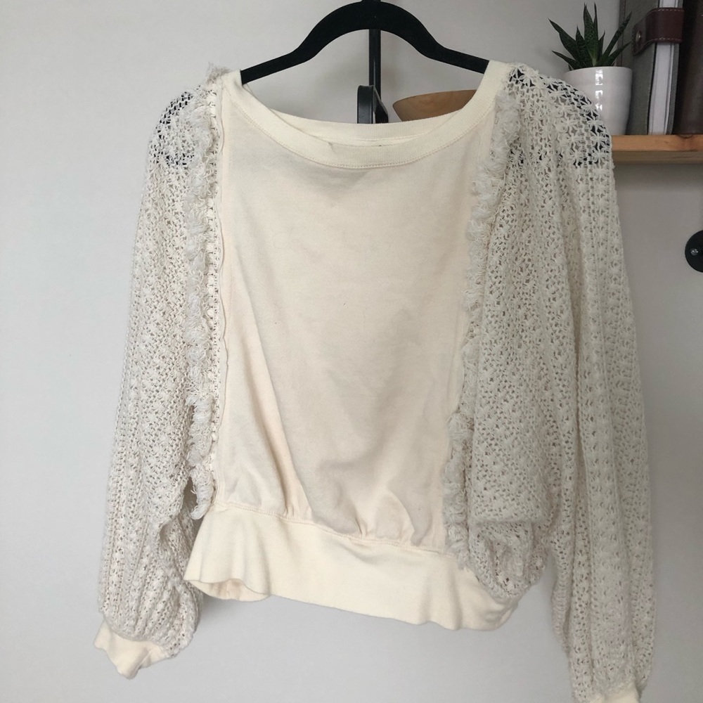 Free People Ivory Sweater